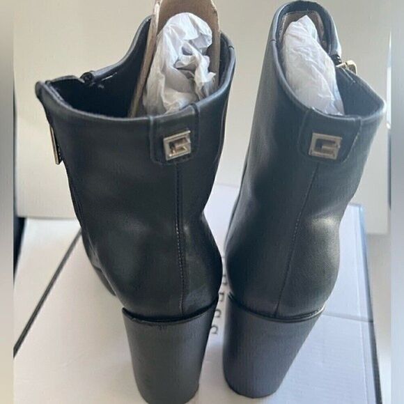 GUESS Women's Crafty 9.5M Heavy Platform Booties boots high heels,  club shoes - Picture 11 of 16